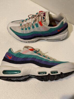 Nike Air Max 95 "Hyper Jade" Mens Size 12.5 RARE Discover Your Air (AV7939-100)